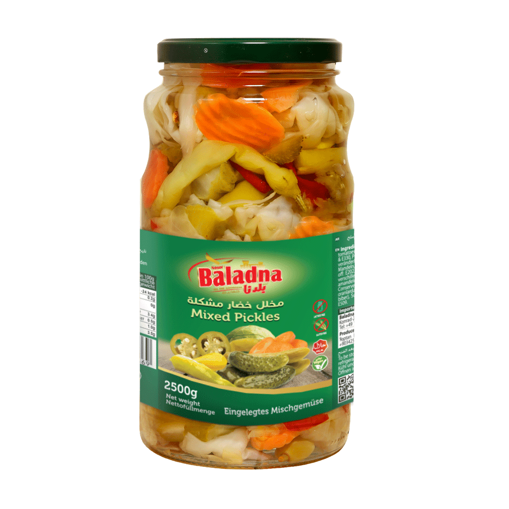 BALADNA Eingelegtes Mischgemüse 2800g x 4 St - Samsamfood.de